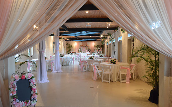 Alonso Building reception setup