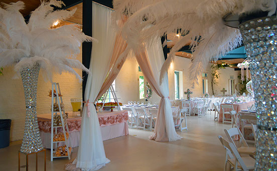 Alonso Building reception setup