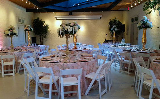 Alonso Building reception setup