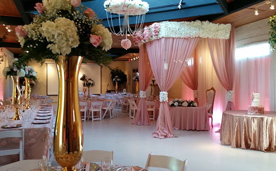 Alonso Building reception setup