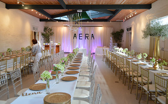 Alonso Building reception setup