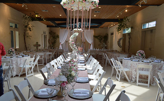 Alonso Building reception setup