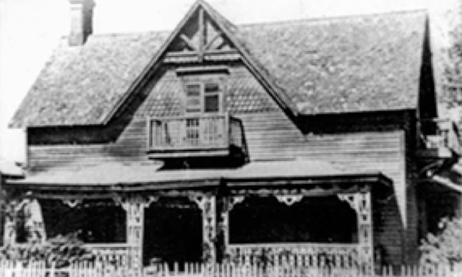 Built by architect Samuel W. Brooks as his home, this Victorian style house was moved from its original location on 1131 E. Jefferson Street.